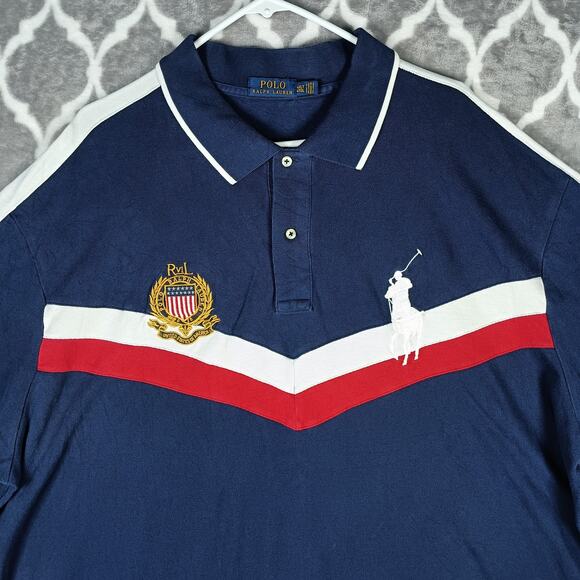 Polo Ralph Lauren Other - Polo Ralph Lauren Polo Shirt Mens 4XL Tall Crest Big Pony USA
